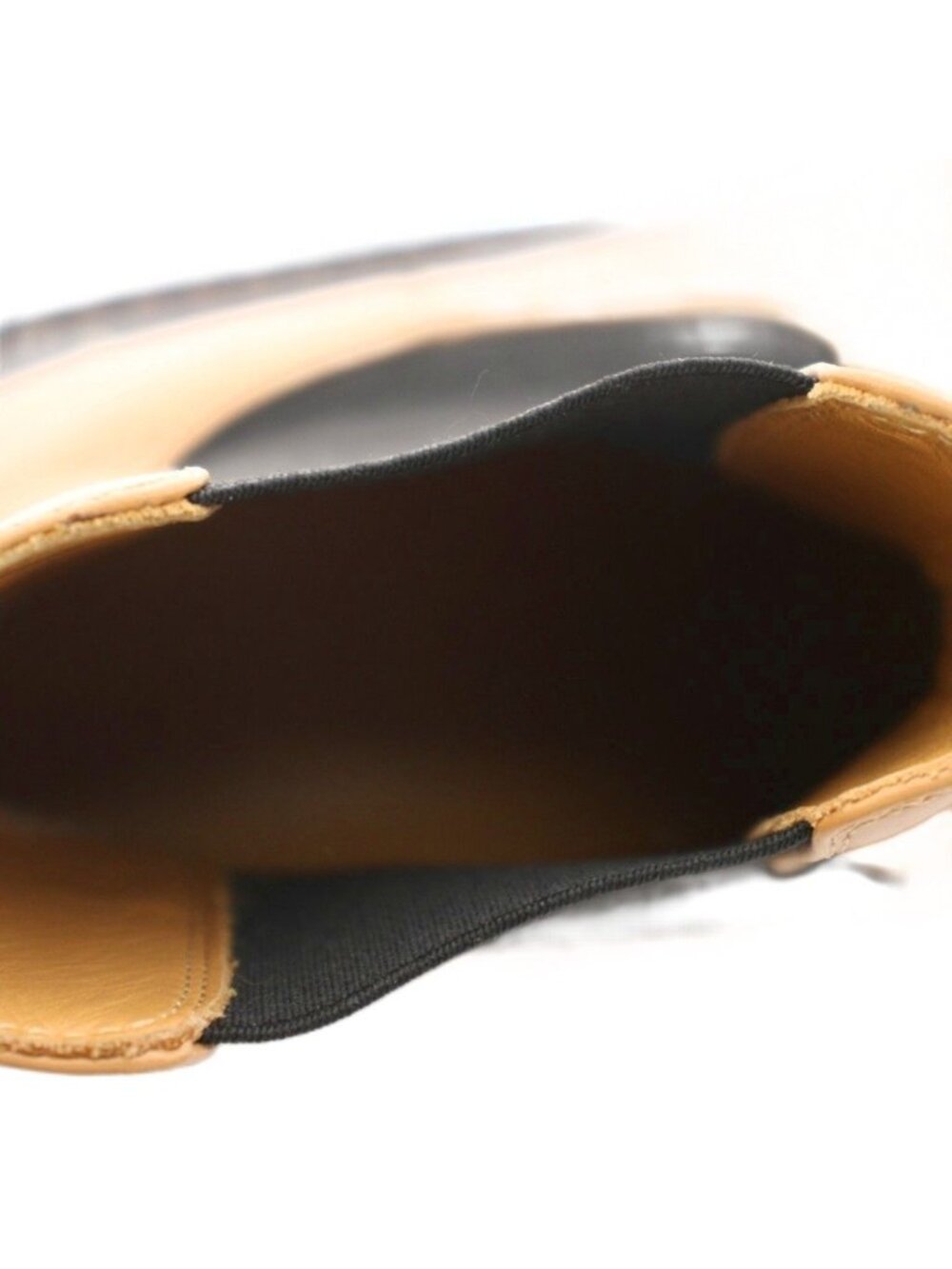 Loewe Leather Chelsea Boots Side Gore 37 Brown - Picture 7 of 8
